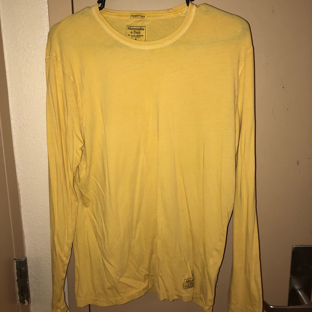 Gold long sleeve shirt